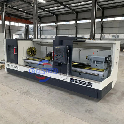 Zware Cnc-draaienmachine Fanuc-controller Vlakbed