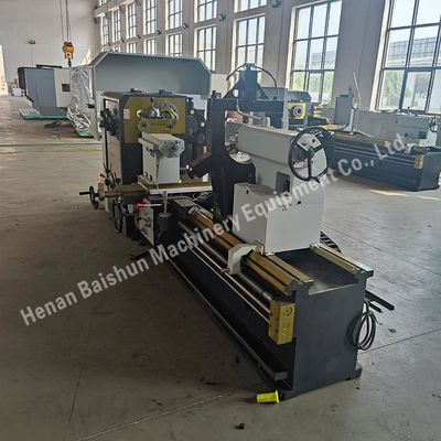 Torno Gear Head Horizontale draaibank Grote spindel boren Zwaar werk