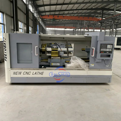 Cnc draaibank Spindle 400mm Swing Over Bed Flat Bed Draaibank Cnc Desktop Torno