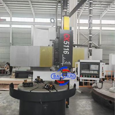 Automatische metaalfreesmachine CK5116 CNC enkelkolom verticale draaibank