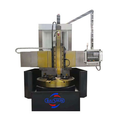 CNC Single Column Lathe Turret Bewerkingsgereedschap verticale draaibank voor het snijden van zware metalen