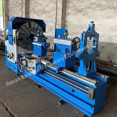 Motorgat metalen draaibank zware horizontale draaibank
