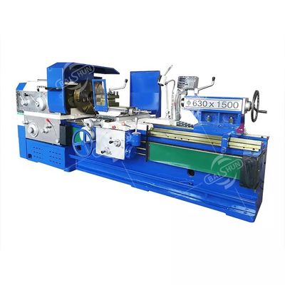 Algemene doeleinden draaibank horizontale handmatige draaiende universele motor draaibank machine