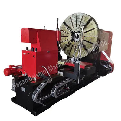 Hoge werkzaamheden horizontale motor draaibank parallel plat bed handmatig draaibank gereedschap