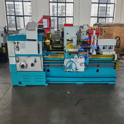 Metalen draaibank met grote boor CW6163 horizontale draaibank voor rollen