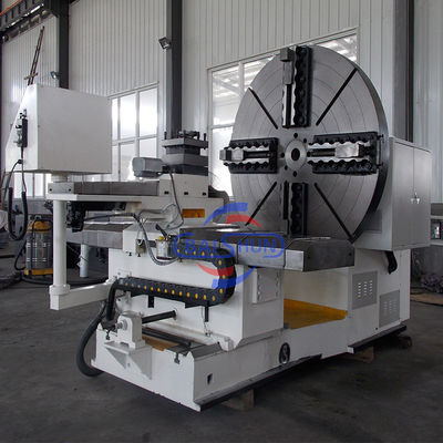 Conventie vloer type flens draaibank machine gezicht draaibank metalen oppervlak draaibank
