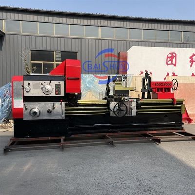 Horizontale draaibank metalen machine met hoge precisie swing zware belasting metalen draaibank