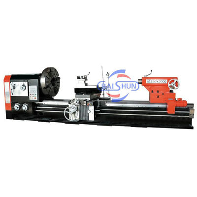 Hoge snelheid platte bed draaibank horizontale metaal draaibank machine