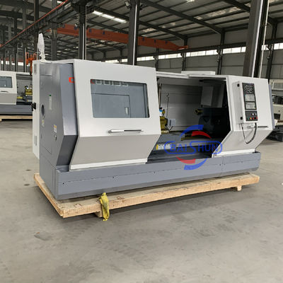 Horizontale draaibank Metalen Slant Bed Flat Bed Precision CNC Draaibank