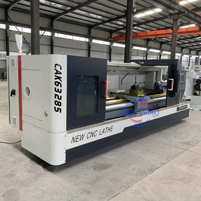 Zware horizontale metalen draaibank Cnc platbedmachine
