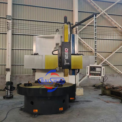 2.5Meter Bewerking Ck5125 draaibank Cnc Fanuc Verticale torentraai