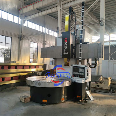 CK5125 Roterende tafel zware enkelkolom Cnc verticale draaibank