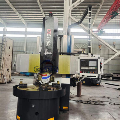 Cnc-draaienmachine met een enkele kolom, verticale draaienmachine