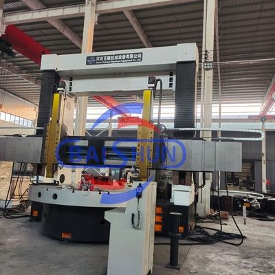 CNC-verticale draaibank voor metaalbewerking met PLC-besturing en touchscreen