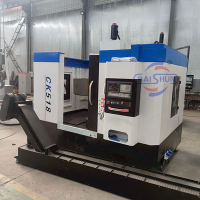 Ck51 Cnc verticale draaibank met C-as voor draaien en frezen