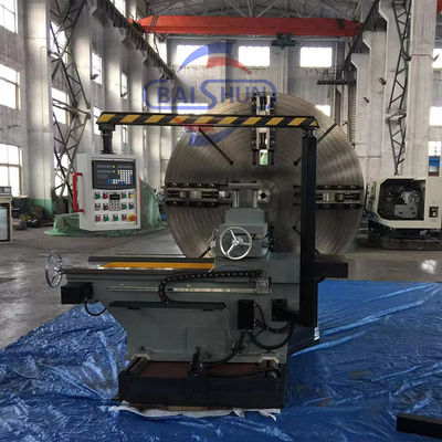 Horizontale zware CNC-draaiwerktuig met draaibaren