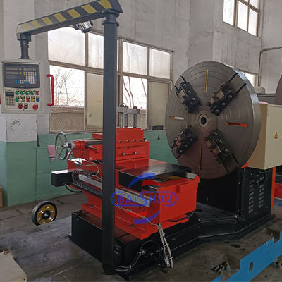 Professionele grote schommelende horizontale cnc-draaibank voor het draaien van 3000 mm flens