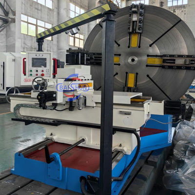 Hoogprecisie horizontale flens eindgevel verwerking grote gevel draaibank machine