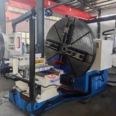 Grote horizontale machine-gereedschap vloer type flens draaibank