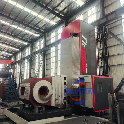 Grote draaibank metalen borer freesmachine CNC horizontale vloer boren met V-as