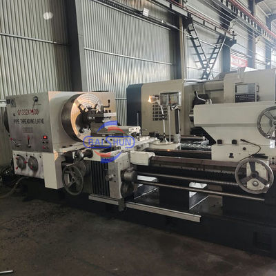 Warme verkoop Nieuwe zware QK1332 Metal Cnc Pipe draad draaibank machine voor het verwerken van pijpen