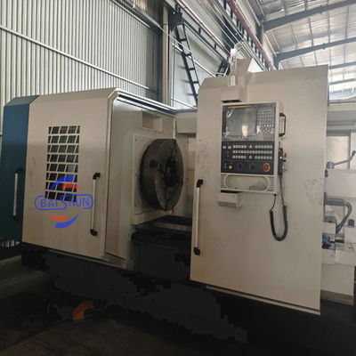 Olieveld draaibank CNC Pipe Threading Draaibank Machine Grote spindel diameter