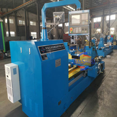 CNC draaibank Torno Wolfsten Grooving Steel Roller Notching And Marking Machine