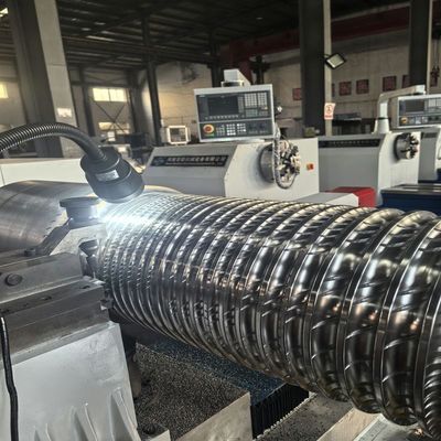 Metalen werk Steel Rol Ribble Grooving CNC Roll Notching Making Machine