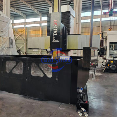 Zware draaibank CK5117 VTL CNC-verticale draaibank met een enkele kolom