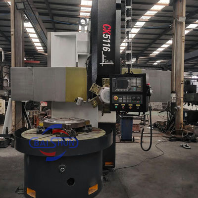 Rusland Markt CK5116 Carousel Lathe Single Column VTL CNC Metal Turning Machine