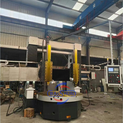 Hoge precisie dubbelkolom carousel verticale CNC draaibank draaimachine