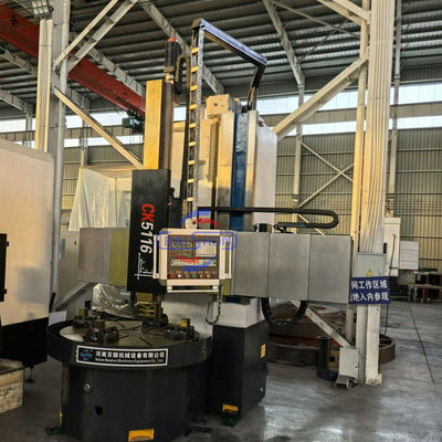 Fabrikant Levering VTL Heavy Duty CK5116A High Precision 2 Axis Vertical CNC Lathe Machine