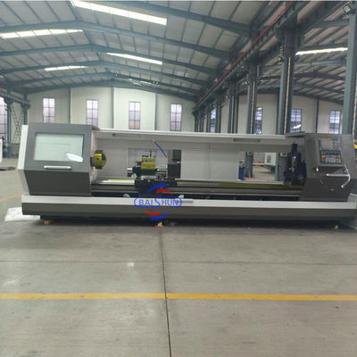 Flat Bed CNC draaibank 500mm Swing 1500mm Werkstuk