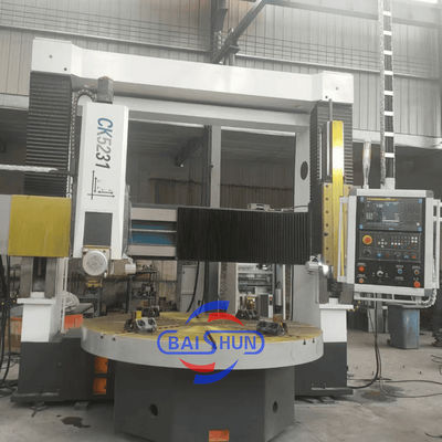 Precisie Dubbele Kolom VTL CK5231 Zware CNC Verticale Draaibankmachine met 3150mm Draaidiameter en 1600mm Werkstukhoogte