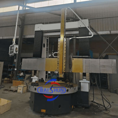 Zware dubbele kolom CNC verticale draaibank met max. draaidiameter 2500mm en precisiebewerking