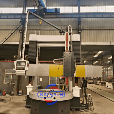 China CNC verticale draaibank voor zwaar metaal met Siemens besturingssysteem