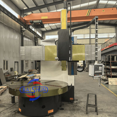 CNC verticale turret draaibank met max. draaidiameter 2500mm, max. hoogte 1600mm en werktafelafmeting 2250mm