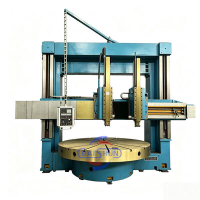 Precisie CNC verticale metaaldraaibank machine 5000 mm werkstuk draaidiameter